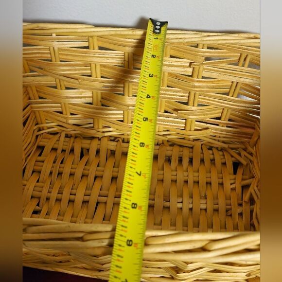 Vintage wicker basket with handles - Picture 8 of 8